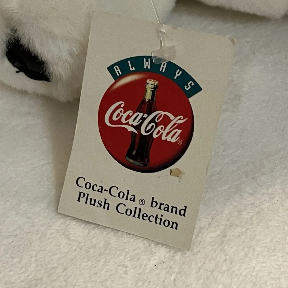 Coca Cola Plush Collection White Plush 10